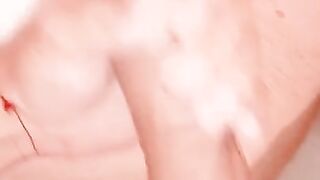 Hubby prepare his cock for wife