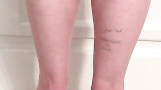 Shy Girl Wets herself for the first Time