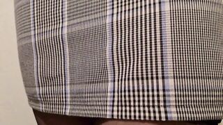 Hot Teacher Gets her Skirt Lifted