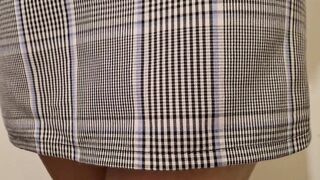 Hot Teacher Gets her Panties Exposed