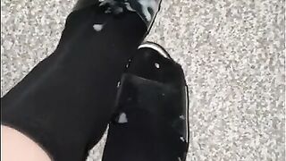 Cum on Socks and Shoes Runnerbean87