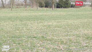 MyDirtyHobby - Blonde Horny Babe Miley Weasel Gets Her Pussy Pounded In Public