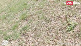 MyDirtyHobby - Blonde Horny Babe Miley Weasel Gets Her Pussy Pounded In Public