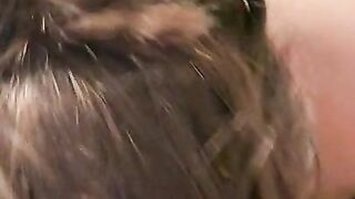 Two large black dicks for a horny Latina slut