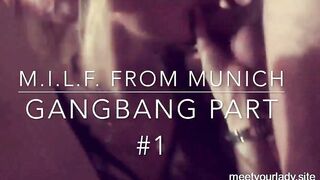 German Milf Gangbang pt1