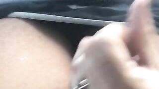 Big Black Cock Hand Job in Car from Stranger in Jacksonville Florida