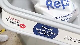 Step Mom help Step Son Jerk off in Supermarket near Cashier