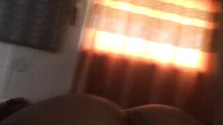 Thai Girl Riding Reverse Cowgirl Showcases round Ass