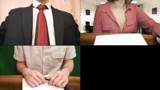 Boss Caught his Wife Cheating with co Worker on Weird Zoom Call