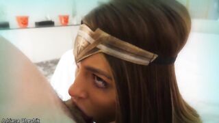 Cock Worship - Mouth STUFFED With BIG DICK (PMV)