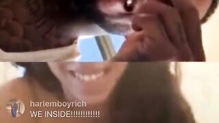 White Girl Twerking her Ass for Tory Lanez Quarantine Radio