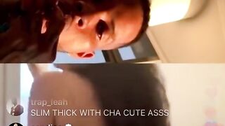 White Girl Twerking her Ass for Tory Lanez Quarantine Radio