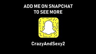 Barely 18 Cheating GF Sucking Friend's Cock and Rough Sex on Snapchat