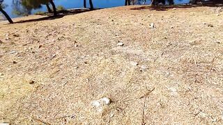 Risky Public Handjob and Fuck in Greece – Cum Challenge Day 7