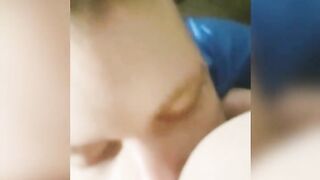 Hot Tattooed MILF let's Husband Cum inside Her!