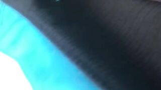 BBC Bulge in Public on Nice Ass and Pretty Feet I Excused my self