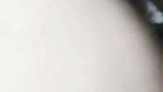 Wet Creamy Interracial Cowgirl Ride Close up