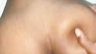 Ebony Takes on Big Black Cock