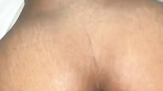 Ebony Takes on Big Black Cock