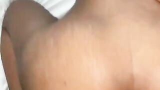 Ebony Takes on Big Black Cock