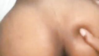 Ebony Takes on Big Black Cock