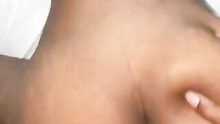 Ebony Takes on Big Black Cock