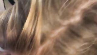 MILF PAWG Sucks Big Black Cock and gives Handjob Cum Shot