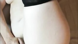 POV PUSSY CREAMS ON COCK -female Orgasm Ends in Creamy Pussy Juice and a Hot Cumshot- Hairy Armpits