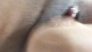 She Loves it Rough Nasty Girl Playing with her Fav Big Dick Toy, Wet Tight Pussy Close up