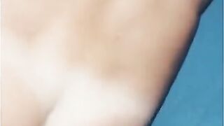 Sarah fucks me with a big strap-on at the swingers club