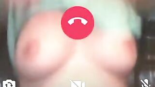 So Horny - Showing Tits and Wet Cunt on Skype