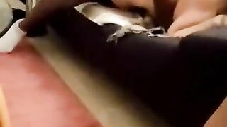 Sexy Hotwife Enjoying Black And White Cocks