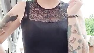 The beautiful Girl theresa smoking