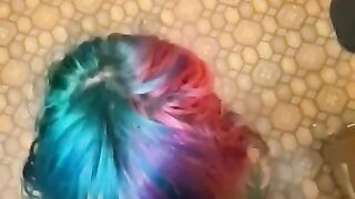 Petite Alternative Wife Gets Face Fucked