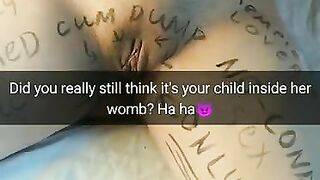 We knock up your wife, but you think she is faithful! Haha