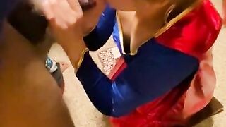 Subgirl's Mouth to the Rescue