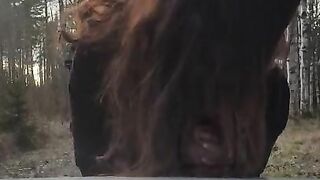 Cuckold Wife getting Fucked by Stranger Infront of her Husband Jerking off in Car