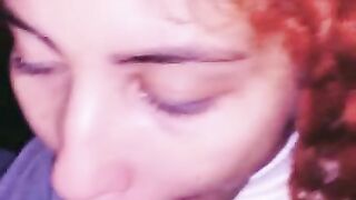 Blowjob on the Public Park