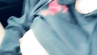 Pleasing Myself in the Gym Parking Lot (Snapchat filter)