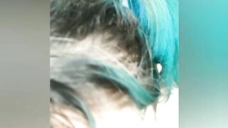 Tattooed lil bitch gets crazy riding a dick