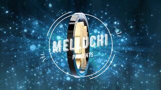 Teen blue pantyhose no panties