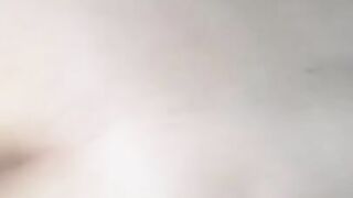 White girl bounces ass on big Mexican dick