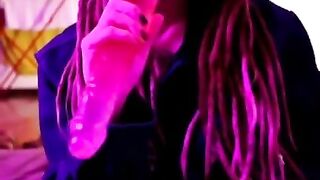 Blowjob training, tits fuck