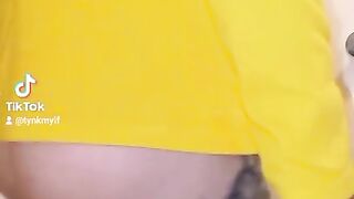 Milf gets a creampie on tiktok