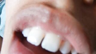 Hairy Cock in a Hairy Pussy! Moaning and taking slapping balls on my back!