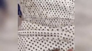 Vietnamese gf fucked secretly while roommate comes to close the door