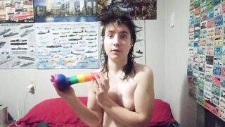 Small Penis Humiliation- Comparing your Pathetic Cock to my Toys