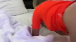 Чужая жена в коротком платье отшлепана и трахнута