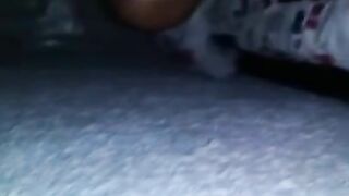 latina wife fucked by big black cock side way till getting her pussy creampied in fertile day