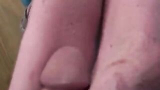 Fat load on pink socks